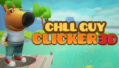 Chill Guy Clicker 3D background
