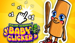 Italian Brainrot Baby Clicker background