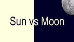 Sun vs Moon background