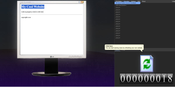 css clicker screenshot