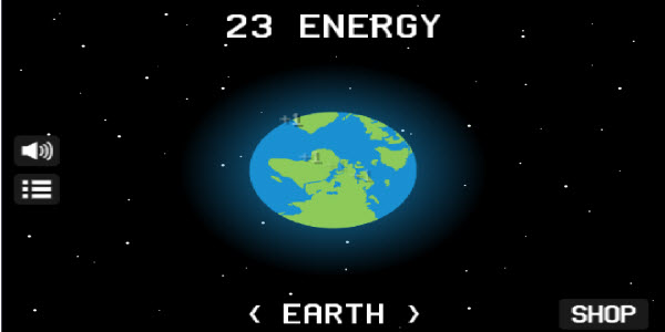 planet clicker screenshot